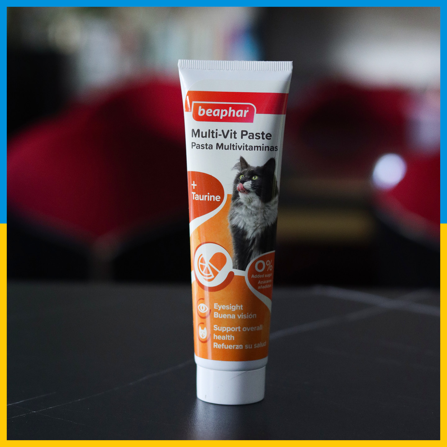 خمیر مولتی ویتامین گربه بالغ بیفار - 100 گرمی