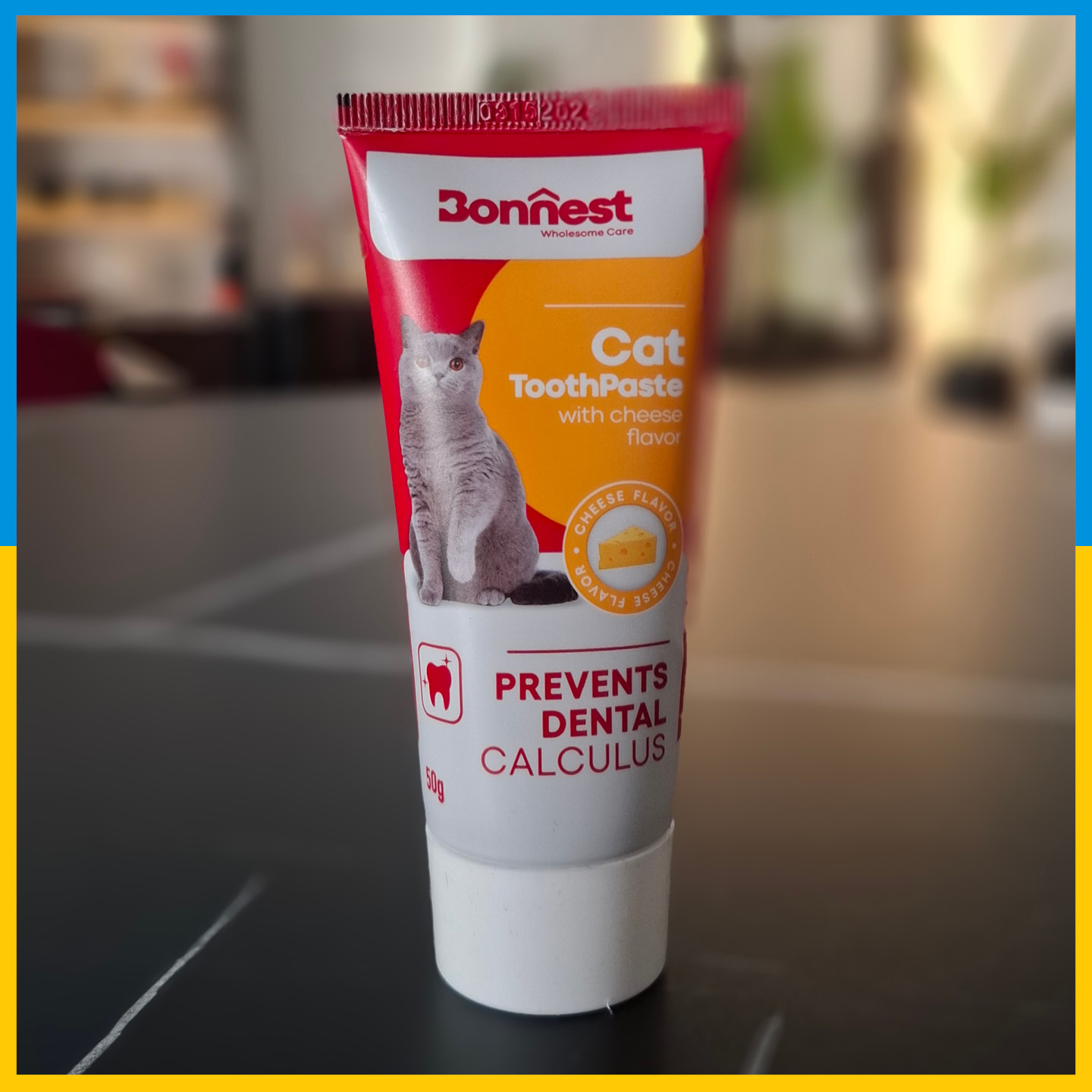 خمیر دندان مخصوص گربه بونست - طعم پنیر