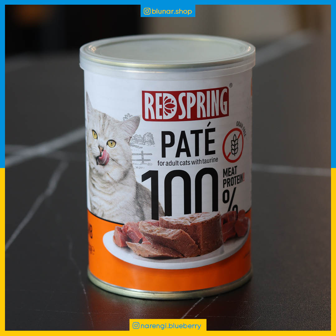 کنسرو پته بدون غلات مخصوص گربه رداسپرینگ - بره - 400 گرمی