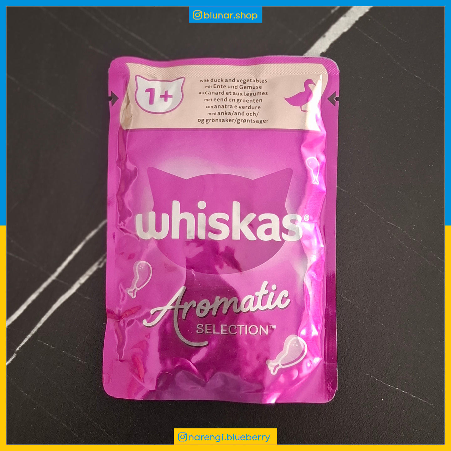 پوچ ویسکاس - گربه بالغ - اردک و سبزیجات Aromatic