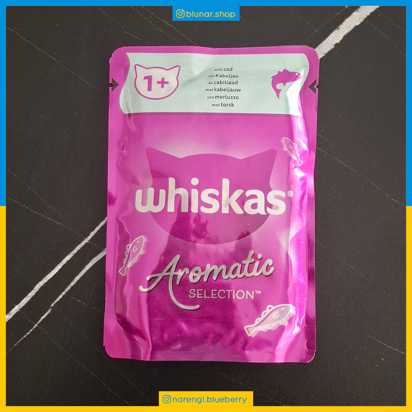 پوچ ویسکاس - گربه بالغ - ماهی کاد Aromatic