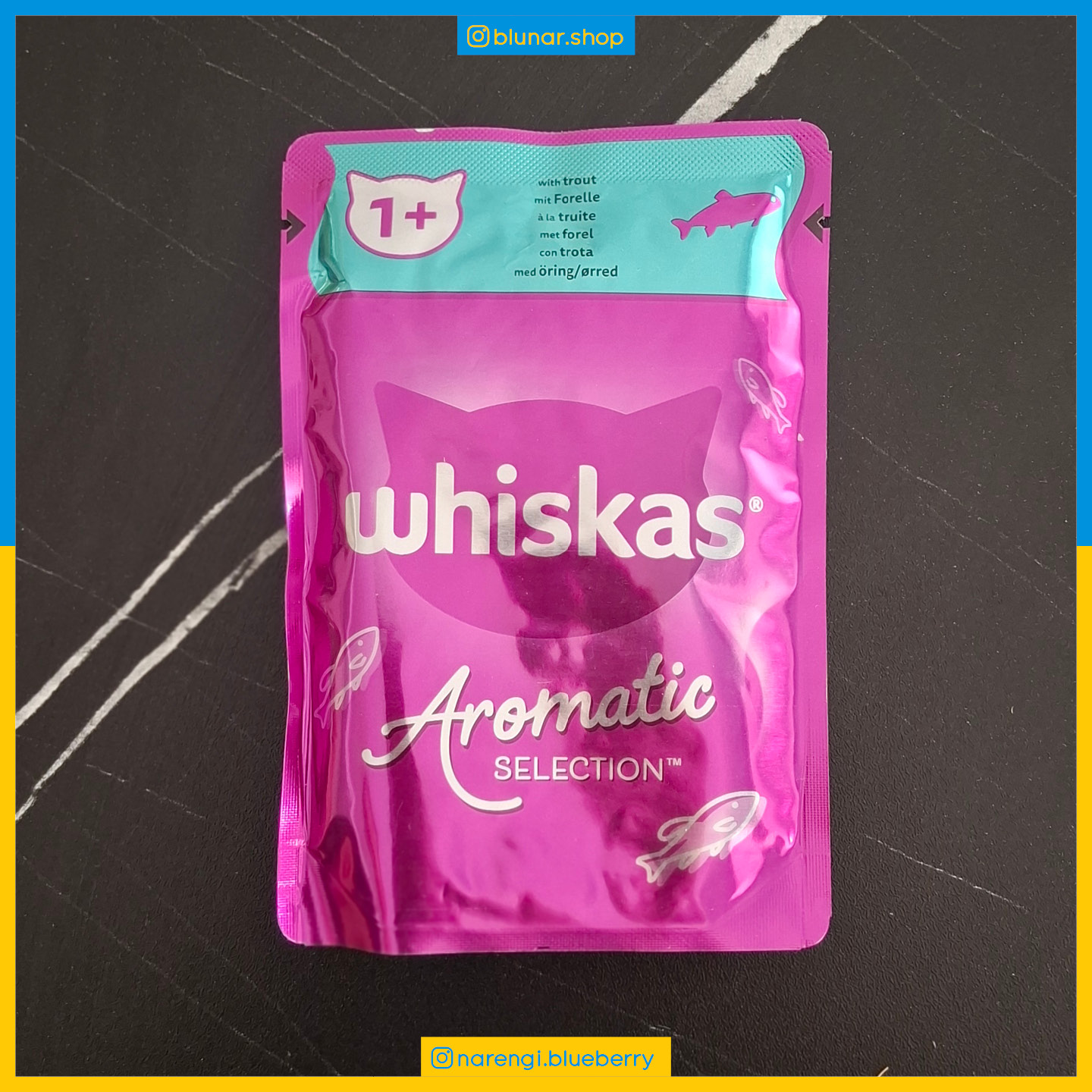 پوچ ویسکاس - گربه بالغ - قزل آلا Aromatic
