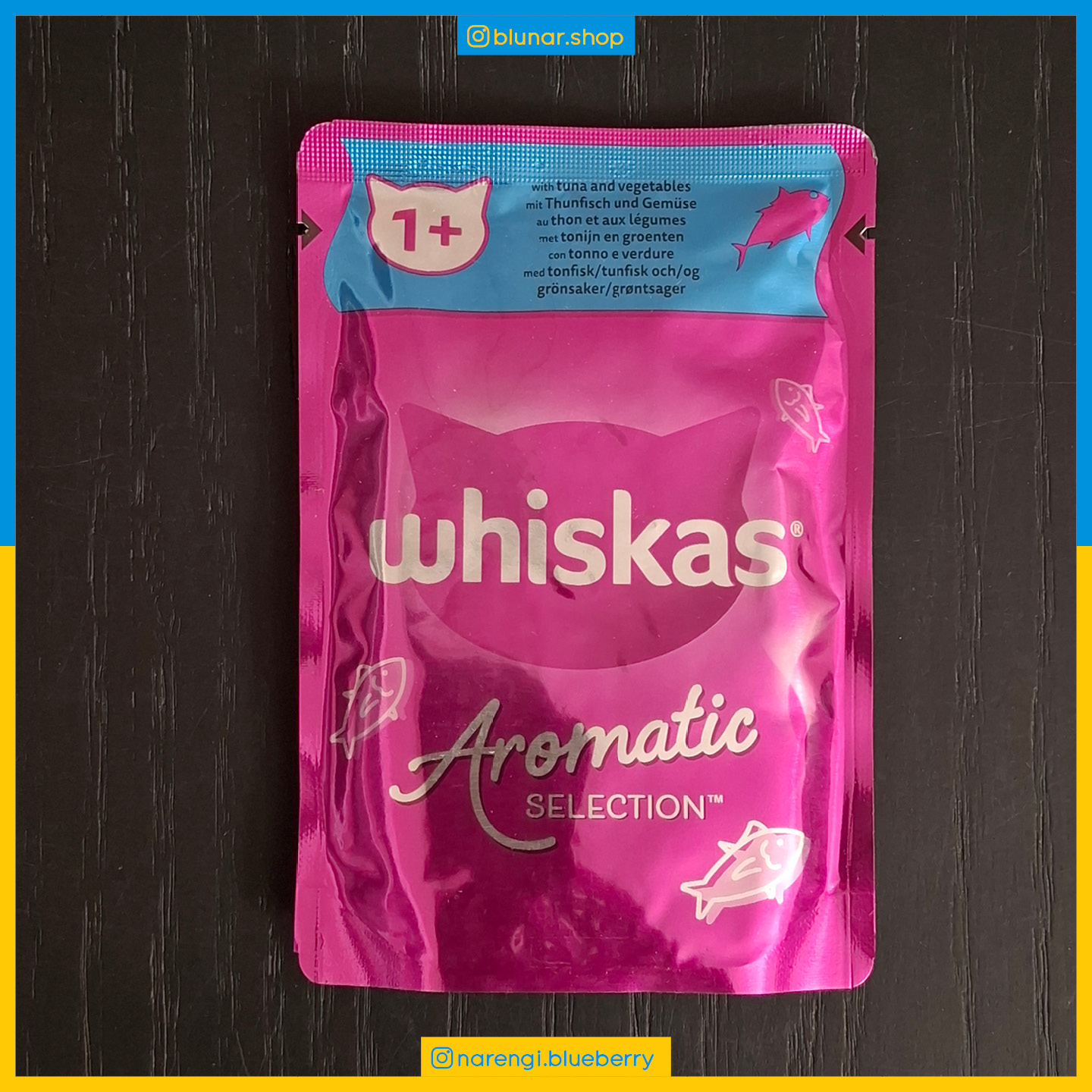 پوچ ویسکاس - گربه بالغ - ماهی تن و سبزیجات Aromatic