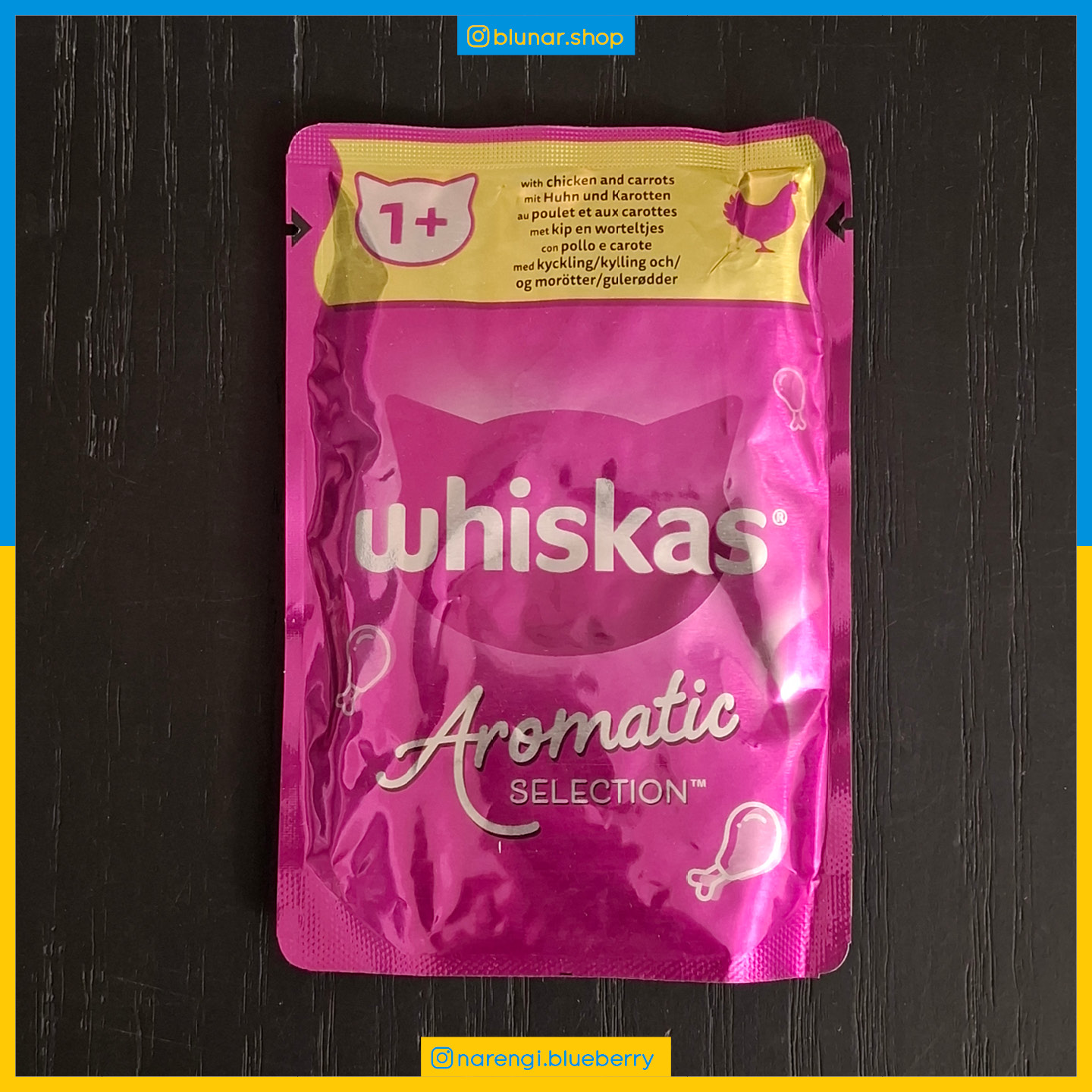 پوچ ویسکاس - گربه بالغ - مرغ و هویج Aromatic