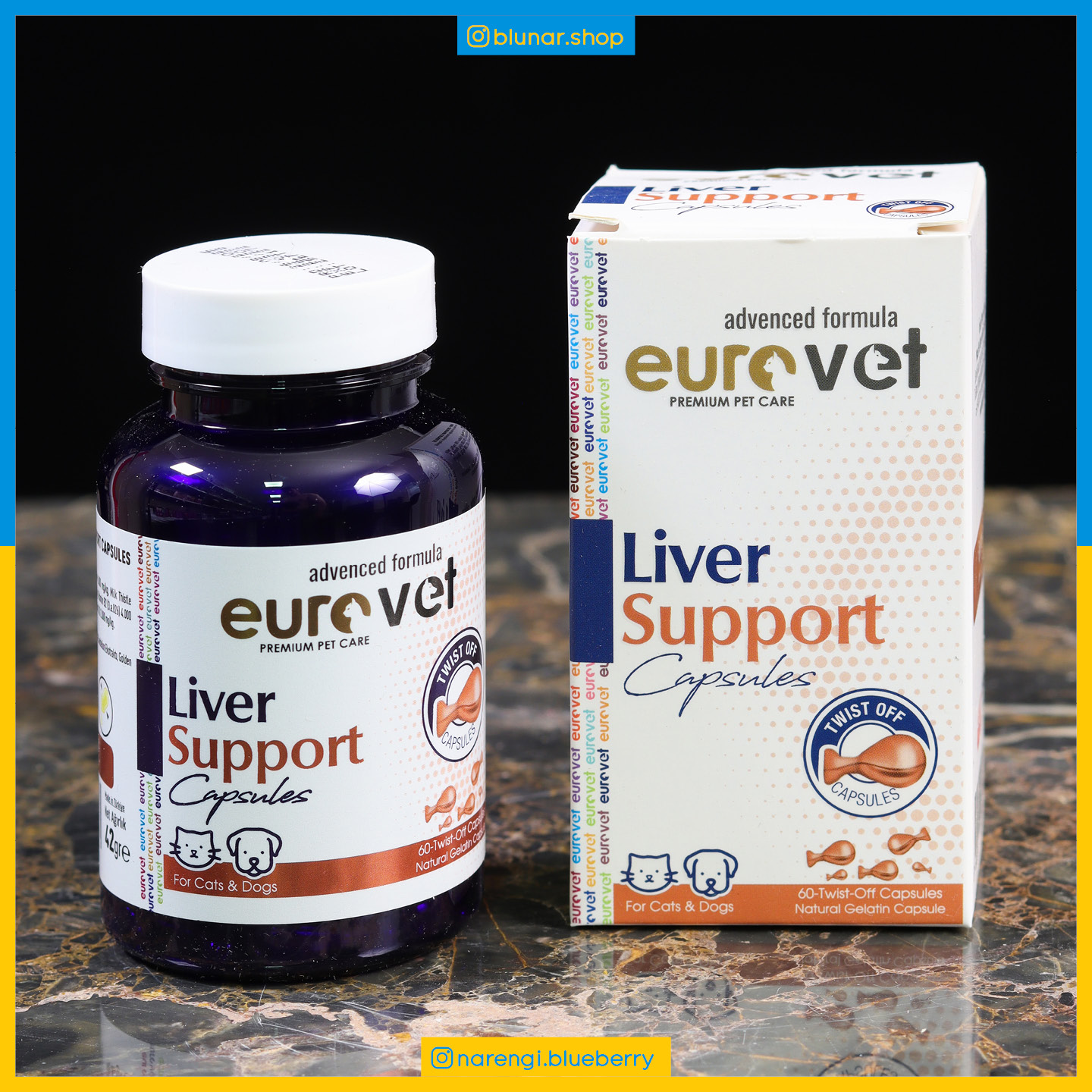قرصی حمایت کبد یورووت مخصوص سگ و گربه - Liver Support